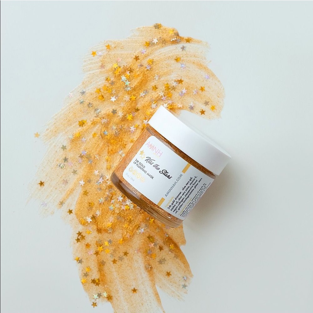 ❤️ NEW! Kiss The Stars 24K Gold Lip Mask - Picture 3 of 5